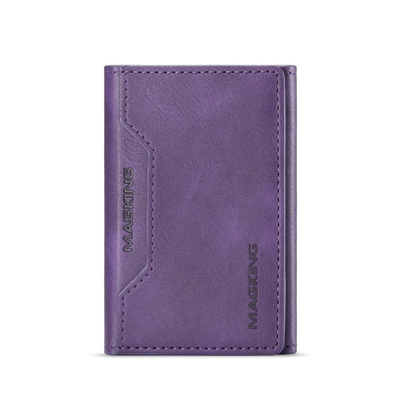 NNEDSZ Rfid Card Bag Magsafe Compatible - Purple