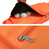 NNEDSZ Portable Nylon Golf Bag - Lightweight and Durable - Orange