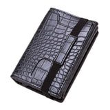 NNEDSZ Rfid-Blocking Aluminum Card Holder - Secure & Compact - Mad Horse Blue