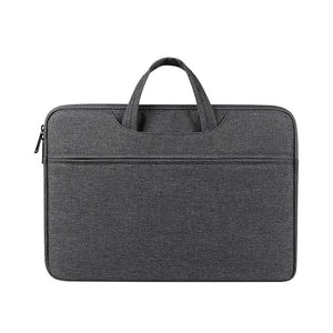 NNEDSZ 13.3 Inch Waterproof Laptop Handbag with Shock-absorbing Capacity - Deep Sky Gray