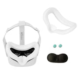 NNEDSZ Silicone Vr Eye Mask Lens Cover Set For Oculus Quest 2 - Gun Gray