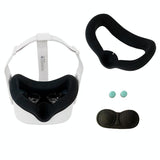 NNEDSZ Silicone Vr Eye Mask Lens Cover Set For Oculus Quest 2 - Gun Gray