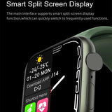 NNEDSZ Waterproof Smart Watch With Colour Screen - 1 Inch