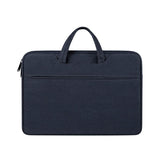 NNEDSZ Waterproof Laptop Handbag - 15.6 Inches Shock-absorbing & Large-capacity - Deep Sky Gray