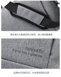 NNEDSZ 15 Inch Oxford Cloth Laptop Backpack for Event - 020 - Dark Gray