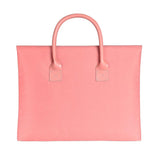 NNEDSZ Universal 15.4 Soft Handle Laptop Bag for Macbook Samsung Sony Dell Alienware Chuwi Asus Hp - Portable & Wearable - Pink
