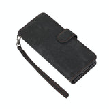 NNEDSZ Samsung Galaxy Z Fold 4 Leather Phone Case With Pen Slot - Horizontal Flip