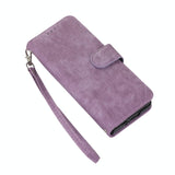NNEDSZ Samsung Galaxy Z Fold 4 Leather Phone Case With Pen Slot - Horizontal Flip