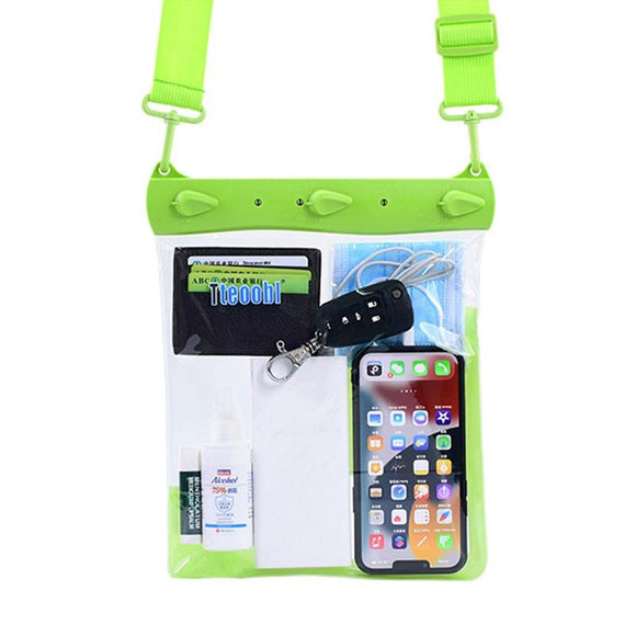 NNEDSZ Waterproof Shoulder Messenger Bag For Sundries Phone Compatible - Green