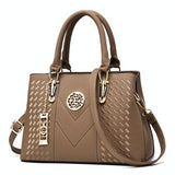 NNEDSZ Women Leather Messenger Handbag - Stylish And Functional - Red