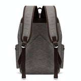 NNEDSZ Student Canvas Backpack - Compact And Stylish - Green