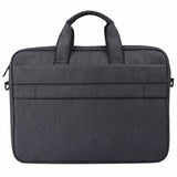 NNEDSZ 14.1 Inch Waterproof Anti-theft One-shoulder Handbag with Suitcase Belt - Pink