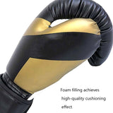 NNEDSZ Professional Boxing Gloves For Adult Training - 10Oz Muay Thai Fighting - Fluorescent Yellow