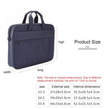 NNEDSZ 15.6 Inch Laptop One-Shoulder Handbag With Waterproof Anti-Theft Design And Suitcase Belt - Pink