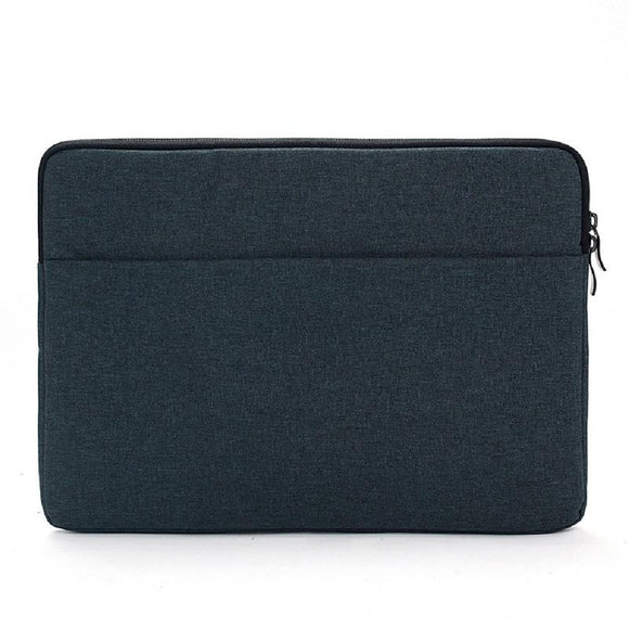 NNEDSZ Waterproof Laptop Inner Bag for Macbook / Xiaomi 11 / 13-15 Inch - Anti-vibration - Cyan