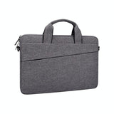 NNEDSZ Portable Laptop Tablet Bag - 15.4 Inch Double Side Pockets Soft Handle Oxford Cloth - Pink