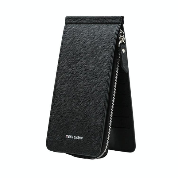 NNEDSZ Ultra Thin Multi Card Wallet Multi Function Card Holder - Black