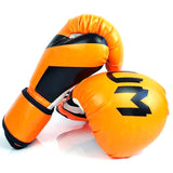 NNEDSZ Professional Adult Boxing Training Gloves - 6Oz For Muay Thai Fighting - Fluorescent Orange