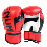 NNEDSZ Professional Adult Boxing Training Gloves - 6Oz For Muay Thai Fighting - Fluorescent Orange
