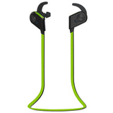 NNEDSZ Wireless Bluetooth In-Ear Headset With Magnetic Switch & Indicator Light - Green
