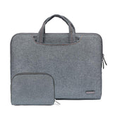 NNEDSZ 13.3 Inch Simple Business Laptop Bag With Liner - Ls-116 - Snowflake Nylon Light Red