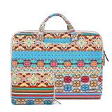 NNEDSZ 13.3 Inch Simple Business Laptop Bag With Liner - Ls-116 - Snowflake Nylon Light Red