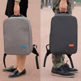 NNEDSZ 15 Inch Waterproof Laptop Handbag - Dark Gray Polyester