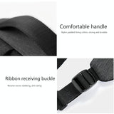 NNEDSZ 15.6-inch Waterproof Laptop Backpack - Dark Gray