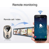 NNEDSZ Smart Wifi Doorbell With Hd Intercom Night Vision & Micro Sd Support - Rose Gold