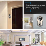 NNEDSZ Smart Wifi Doorbell With Hd Intercom Night Vision & Micro Sd Support - Rose Gold