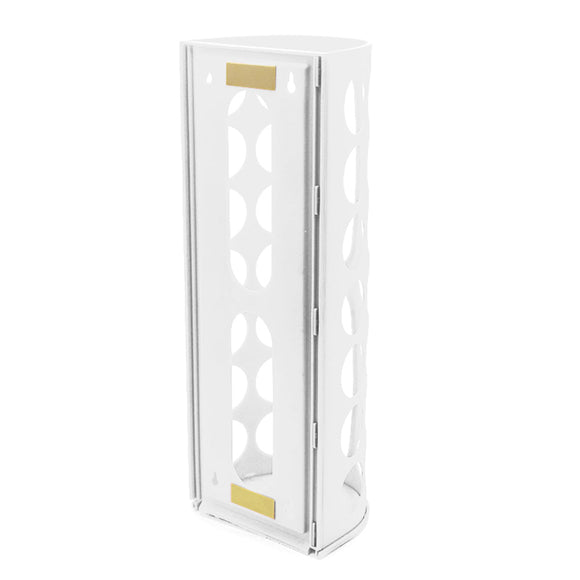 NNEDSZ Vibe Geeks Handy Laundry Grocery Bag Storage Holder - White