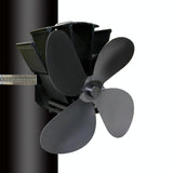 Thermodynamic Wall Mounted Fireplace Fan - no Magnets - Blue