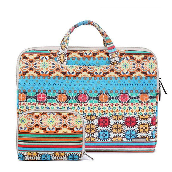 NNEDSZ 13.3 Inch Simple Business Laptop Bag With Liner - Ls-116 - Canvas Bohemia