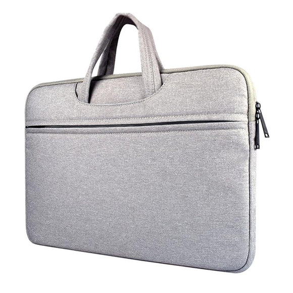 NNEDSZ Lightweight Laptop Bag with Durable Zipper for Macbook Samsung Sony Dell Alienware Chuwi Asus Hp - Grey