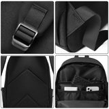NNEDSZ Multifunctional Oxford Laptop Backpack - Grey