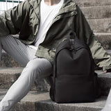NNEDSZ Multifunctional Oxford Laptop Backpack - Grey
