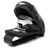 NNEDSZ Carbon Fiber Anti Theft Waterproof Crossbody Chest Bag For Men & Women 34 X 18 X 10Cm - Grey