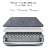 NNEDSZ Waterproof Oxford Laptop Handbag With Trolley Strap - Grey