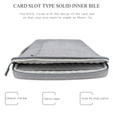 NNEDSZ Waterproof Oxford Laptop Handbag With Trolley Strap - Grey