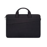 NNEDSZ Portable Laptop Tablet Bag - 15.4 Inch Double Side Pockets Soft Handle Oxford Cloth - Grey