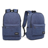 NNEDSZ Multi-function Laptop Backpack with Usb Port - Fits 15.6 Devices - Oxford Cloth - 45x31x16cm - Grey