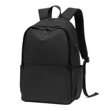 NNEDSZ Multifunctional Fabric Oxford Laptop Backpack - Grey