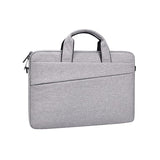 NNEDSZ Portable Laptop Tablet Bag - 15.6 Inch Double Side Pockets Soft Handle Oxford Cloth - Deep Space Gray - Grey