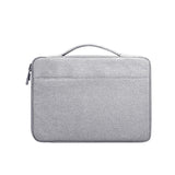 NNEDSZ Waterproof Oxford Laptop Handbag With Trolley Strap - Grey