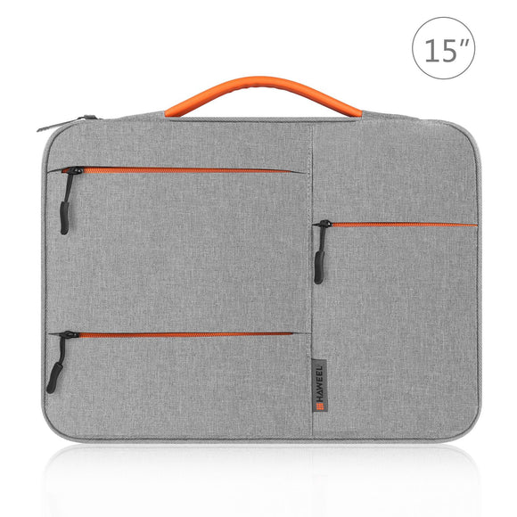 NNEDSZ 15.0 Laptop Sleeve Case for Macbook Samsung Thinkpad Sony Dell Alienware Chuwi Asus Hp - Zipper Briefcase Handbag 15.0-16.0 Laptops - Grey