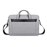 NNEDSZ Expandable Laptop Bag - Waterproof Oxford Cloth Detachable Shoulder Strap - Grey
