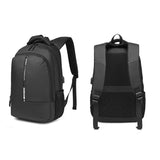 NNEDSZ Multifunctional Oxford Laptop Backpack - Cxs-622 - Grey