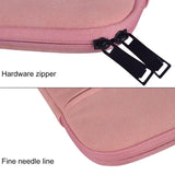 NNEDSZ Waterproof Portable One-Shoulder Handbag For 13.3 Laptops With Hidden Zipper And Suitcase Belt - Light Grey