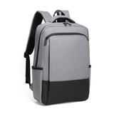 NNEDSZ Multifunctional Oxford Laptop Backpack - Cxs-611 - Light Grey