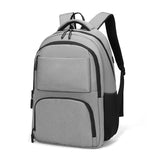 NNEDSZ Multifunctional Oxford Laptop Backpack - Cxs-615 - Light Grey